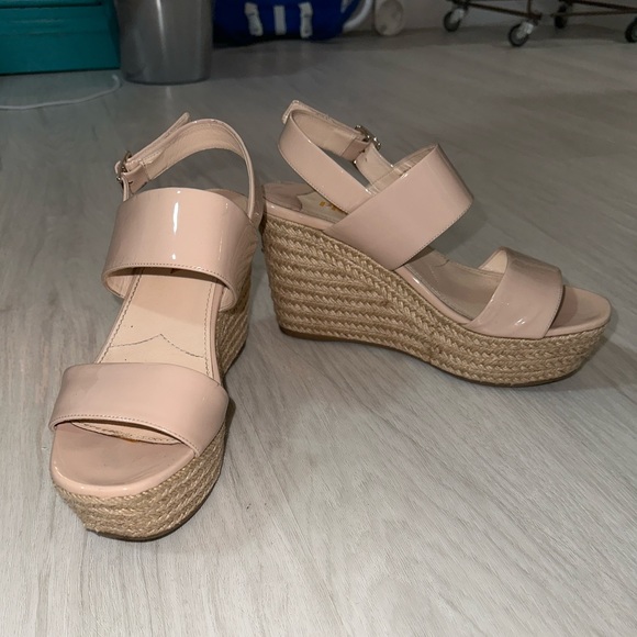 Prada Shoes - Authentic Prada Espadrille Wedges